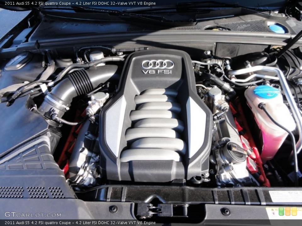 4.2 Liter FSI DOHC 32-Valve VVT V8 Engine for the 2011 Audi S5 #60076320
