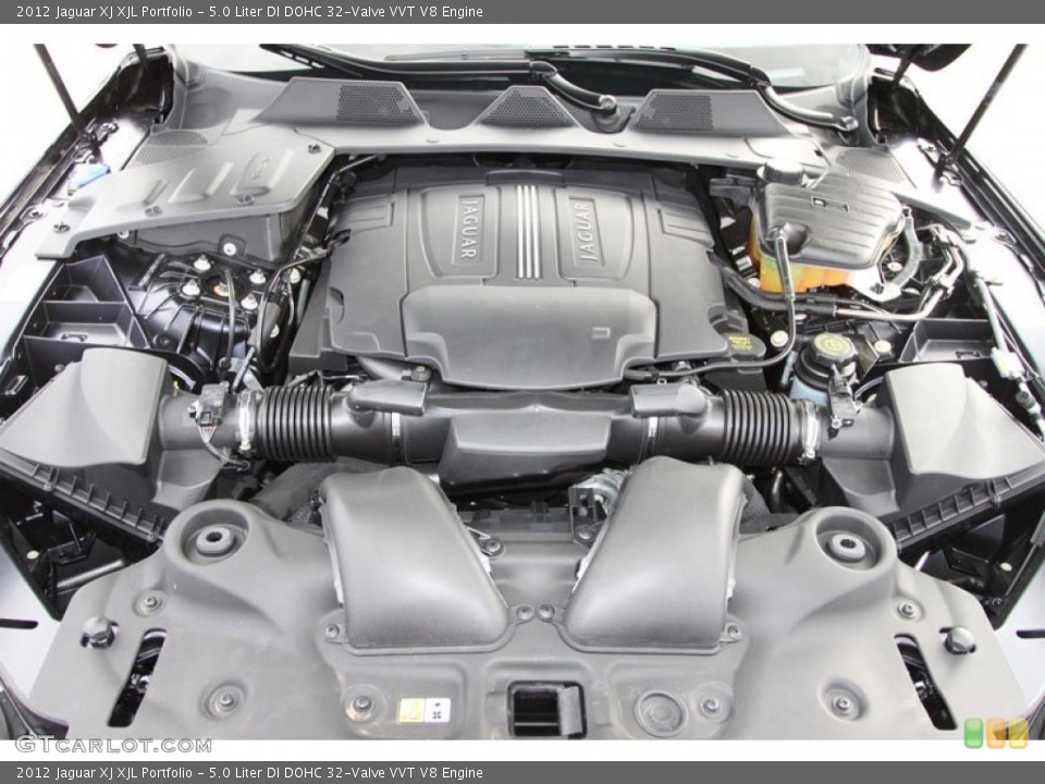 5.0 Liter DI DOHC 32-Valve VVT V8 Engine for the 2012 Jaguar XJ #60096521