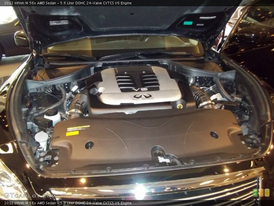 5.6 Liter DOHC 24-Valve CVTCS V6 Engine for the 2012 Infiniti M #60097530