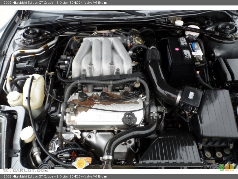 3.0 Liter SOHC 24-Valve V6 Engine for the 2002 Mitsubishi Eclipse #60098121