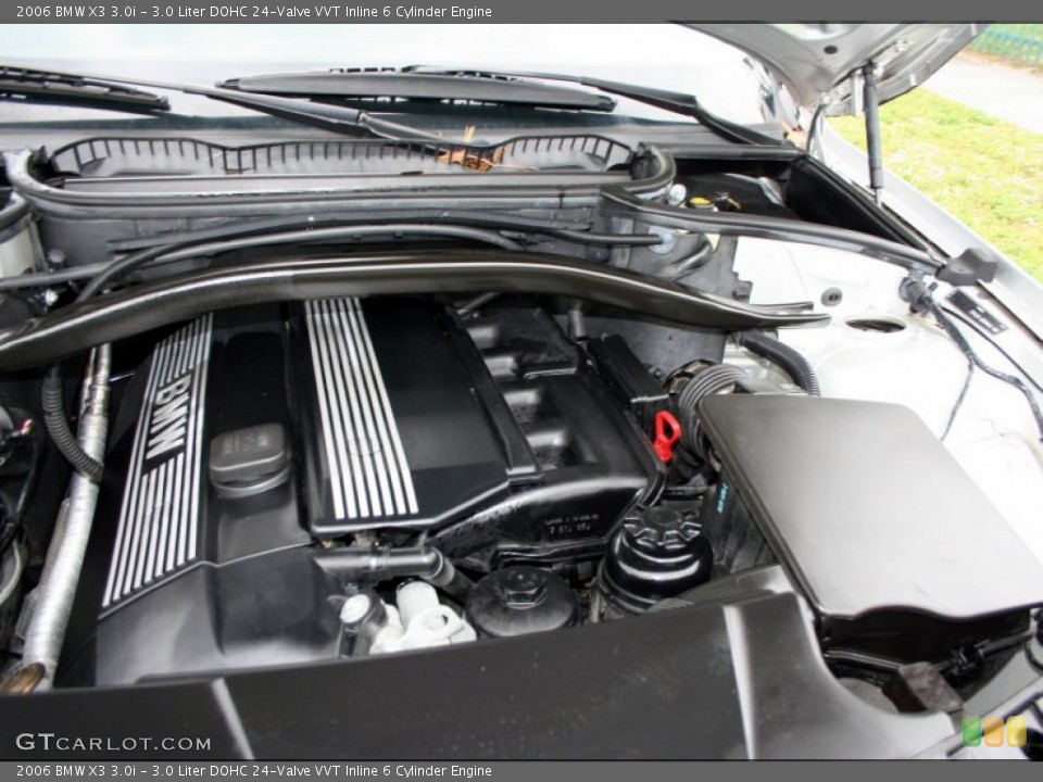 3.0 Liter DOHC 24-Valve VVT Inline 6 Cylinder Engine for the 2006 BMW X3 #60105903