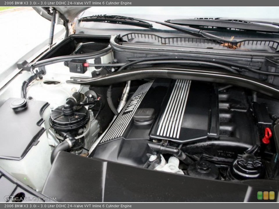3.0 Liter DOHC 24-Valve VVT Inline 6 Cylinder Engine for the 2006 BMW X3 #60105909