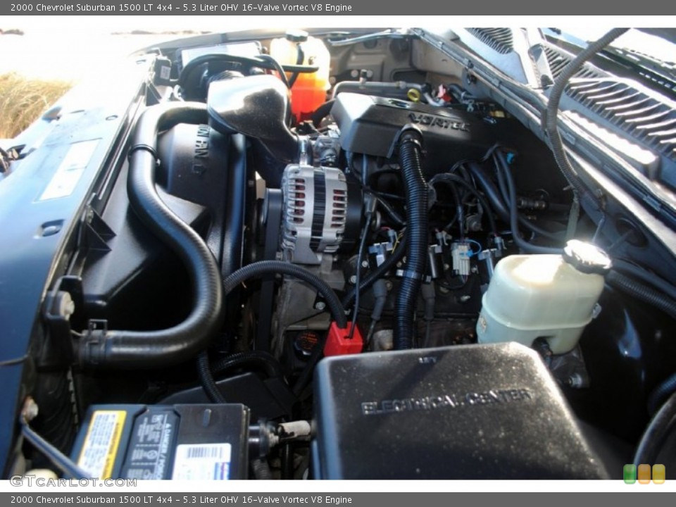 5.3 Liter OHV 16-Valve Vortec V8 Engine for the 2000 Chevrolet Suburban #60107016