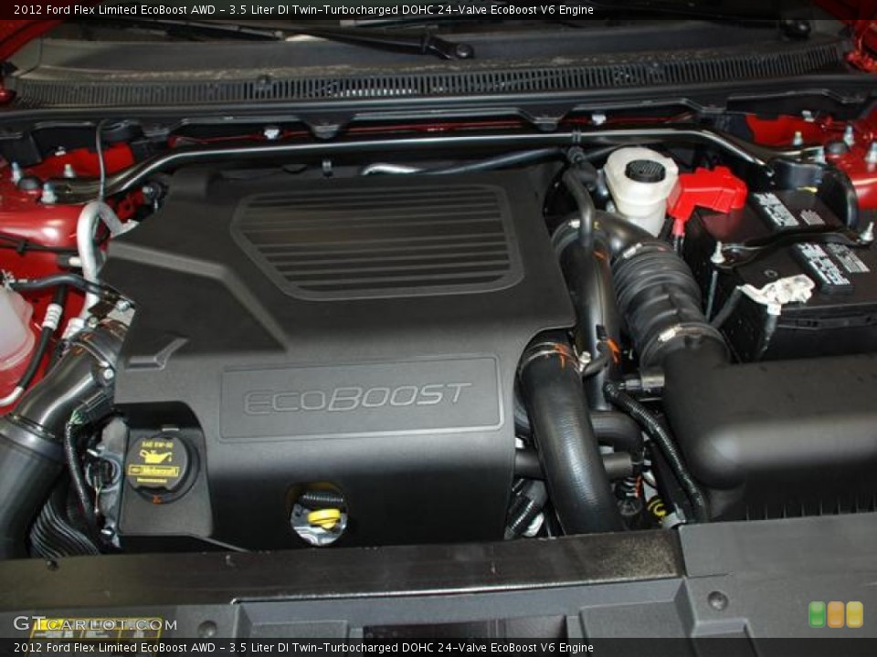 3.5 Liter DI Twin-Turbocharged DOHC 24-Valve EcoBoost V6 Engine for the 2012 Ford Flex #60125280