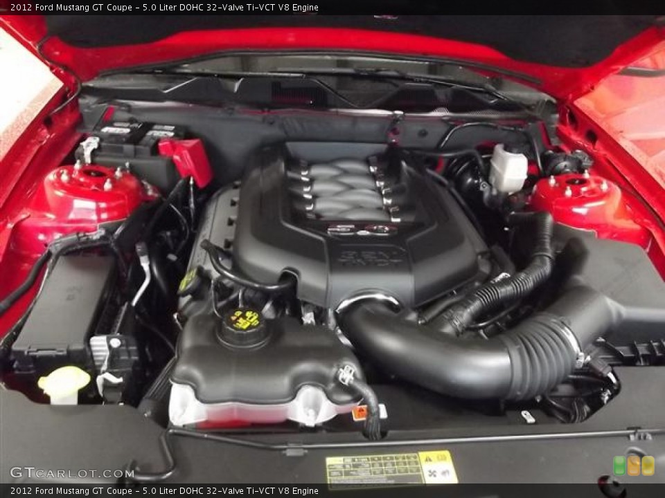 5.0 Liter DOHC 32-Valve Ti-VCT V8 Engine for the 2012 Ford Mustang #60127875