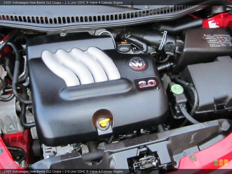 2.0 Liter SOHC 8-Valve 4 Cylinder Engine for the 2005 Volkswagen New Beetle #60134157