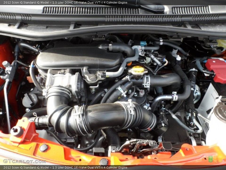 1.3 Liter DOHC 16-Valve Dual VVT-i 4 Cylinder Engine for the 2012 Scion iQ #60134246