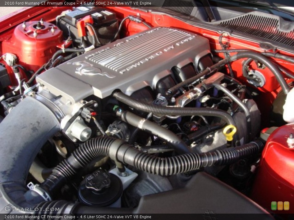 4.6 Liter SOHC 24-Valve VVT V8 Engine for the 2010 Ford Mustang #60142074