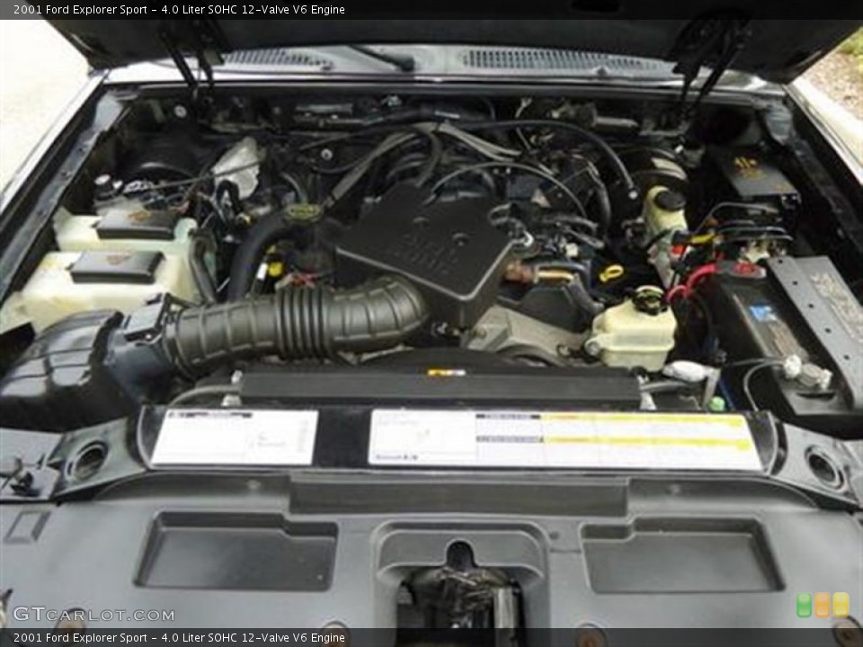 4.0 Liter SOHC 12-Valve V6 Engine for the 2001 Ford Explorer #60143829