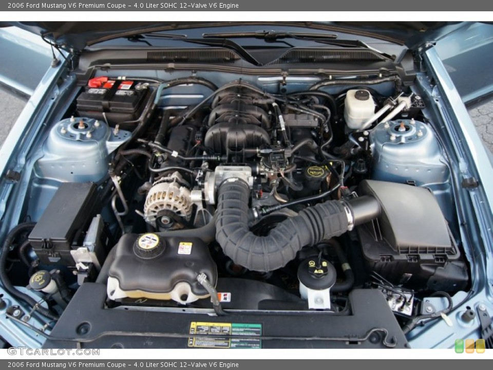 4.0 Liter SOHC 12-Valve V6 Engine for the 2006 Ford Mustang #60150606