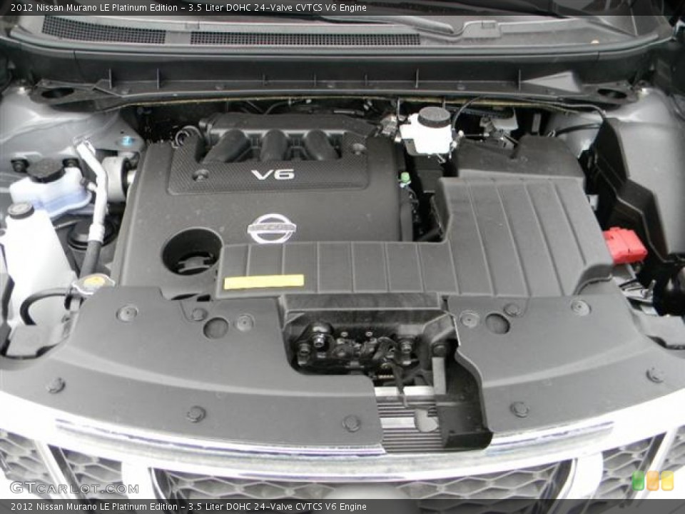 3.5 Liter DOHC 24-Valve CVTCS V6 Engine for the 2012 Nissan Murano #60153658