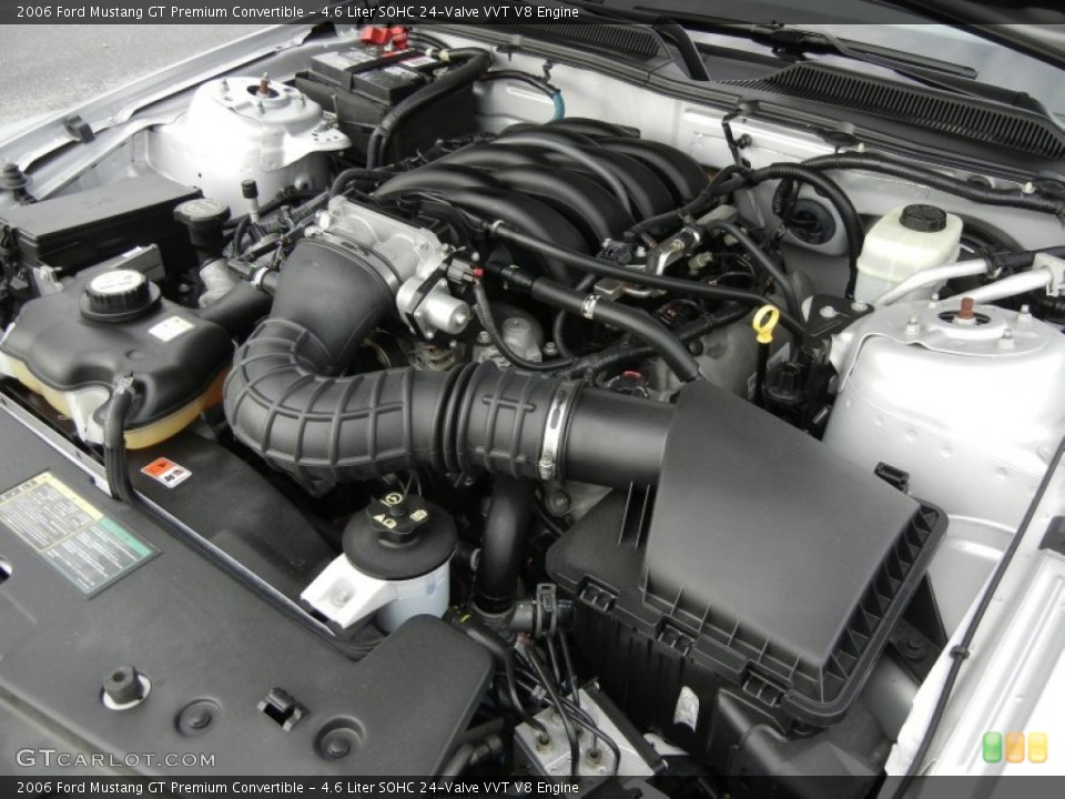 4.6 Liter SOHC 24-Valve VVT V8 Engine for the 2006 Ford Mustang #60158871