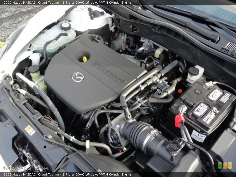 2.5 Liter DOHC 16-Valve VVT 4 Cylinder Engine for the 2009 Mazda MAZDA6 #60162911