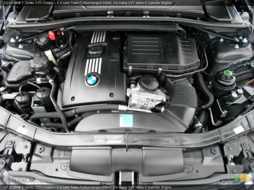 3.0 Liter Twin-Turbocharged DOHC 24-Valve VVT Inline 6 Cylinder Engine for the 2010 BMW 3 Series #60163071