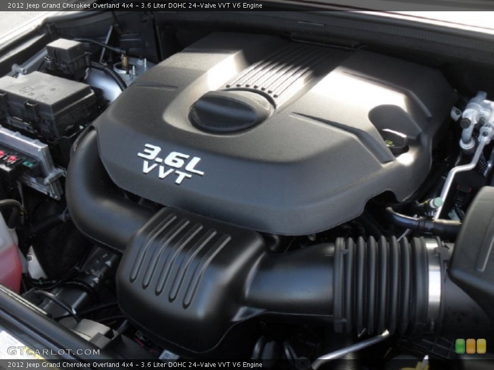 3.6 Liter DOHC 24-Valve VVT V6 Engine for the 2012 Jeep Grand Cherokee #60173616
