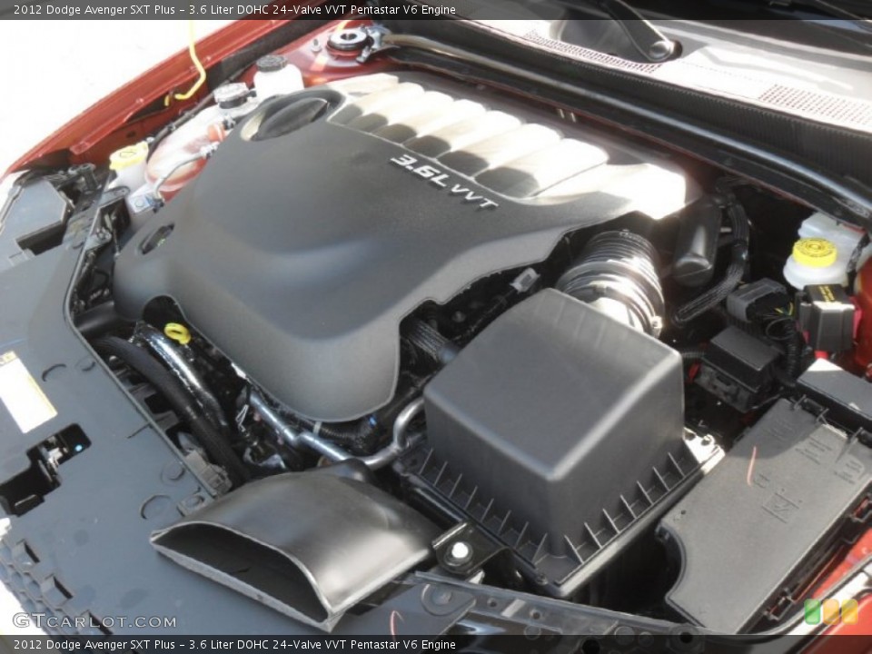 3.6 Liter DOHC 24-Valve VVT Pentastar V6 Engine for the 2012 Dodge Avenger #60173685