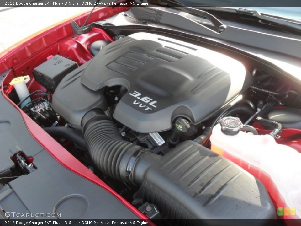 3.6 Liter DOHC 24-Valve Pentastar V6 Engine for the 2012 Dodge Charger #60173757