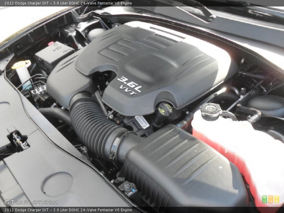 3.6 Liter DOHC 24-Valve Pentastar V6 Engine for the 2012 Dodge Charger #60173898