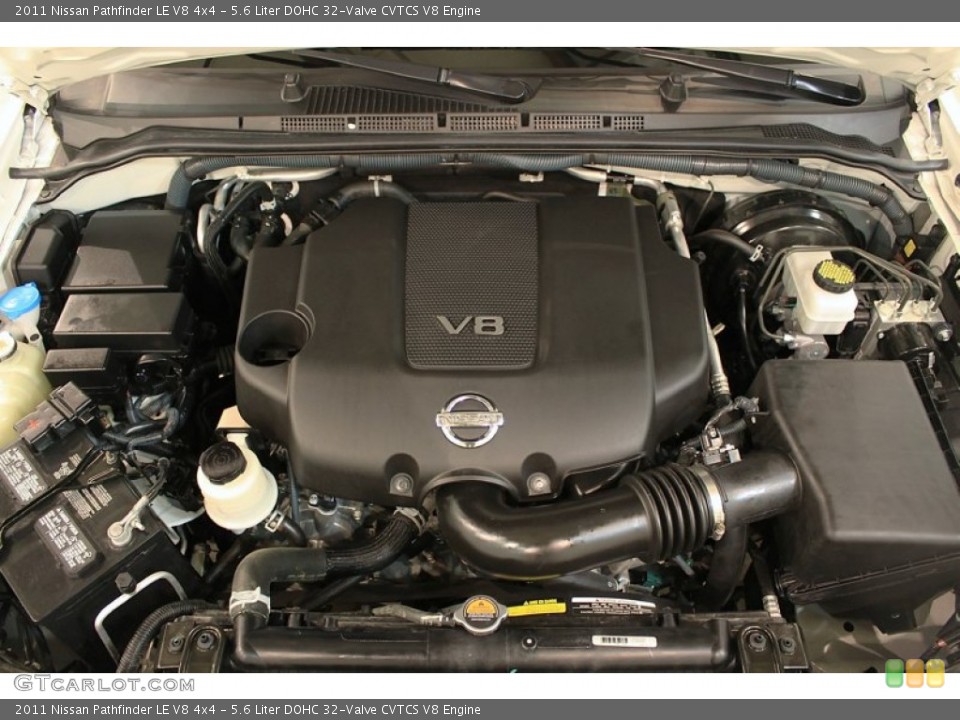 5.6 Liter DOHC 32-Valve CVTCS V8 Engine for the 2011 Nissan Pathfinder #60174405