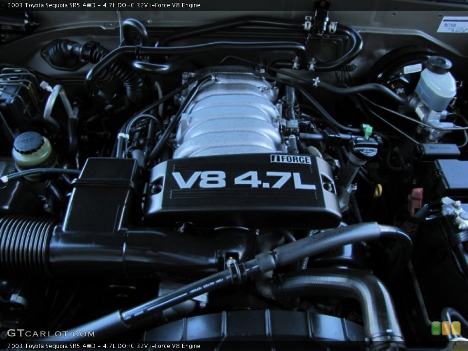 4.7L DOHC 32V i-Force V8 Engine for the 2003 Toyota Sequoia #60176361