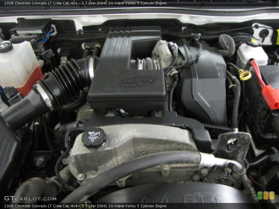3.7 Liter DOHC 20-Valve Vortec 5 Cylinder Engine for the 2008 Chevrolet Colorado #60177882
