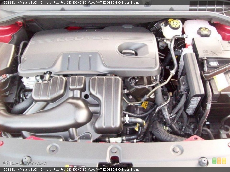 2.4 Liter Flex-Fuel SIDI DOHC 16-Valve VVT ECOTEC 4 Cylinder Engine for the 2012 Buick Verano #60178761
