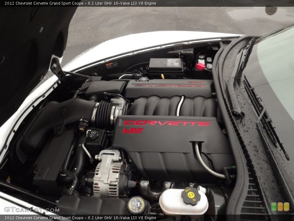 6.2 Liter OHV 16-Valve LS3 V8 Engine for the 2012 Chevrolet Corvette #60180033