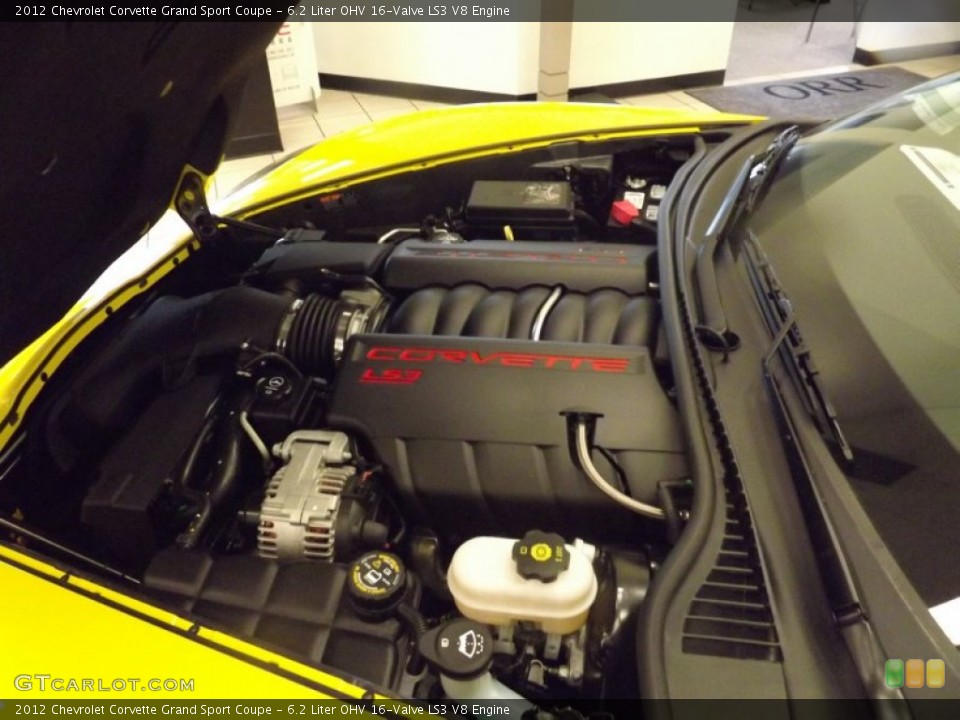 6.2 Liter OHV 16-Valve LS3 V8 Engine for the 2012 Chevrolet Corvette #60180264