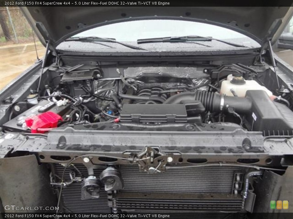 5.0 Liter Flex-Fuel DOHC 32-Valve Ti-VCT V8 Engine for the 2012 Ford F150 #60191409