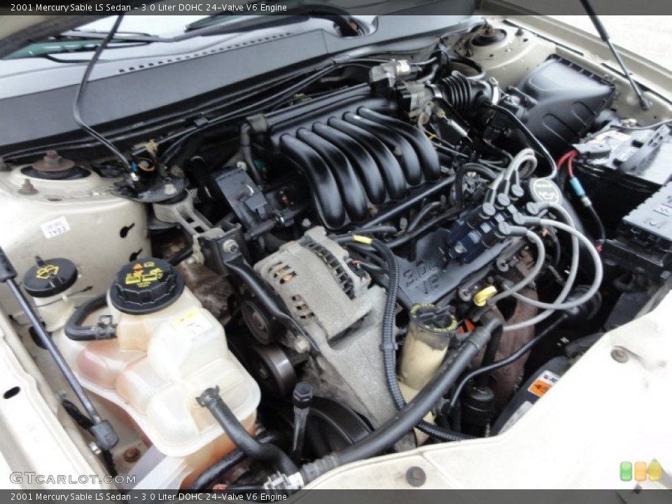 3.0 Liter DOHC 24-Valve V6 Engine for the 2001 Mercury Sable #60201223
