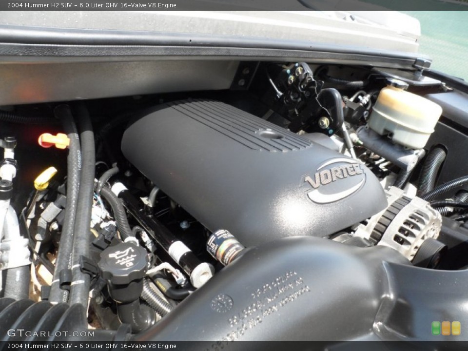 6.0 Liter OHV 16-Valve V8 Engine for the 2004 Hummer H2 #60205879