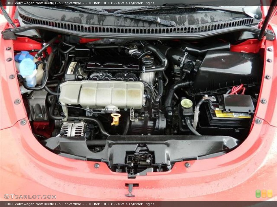 2.0 Liter SOHC 8-Valve 4 Cylinder Engine for the 2004 Volkswagen New Beetle #60216804