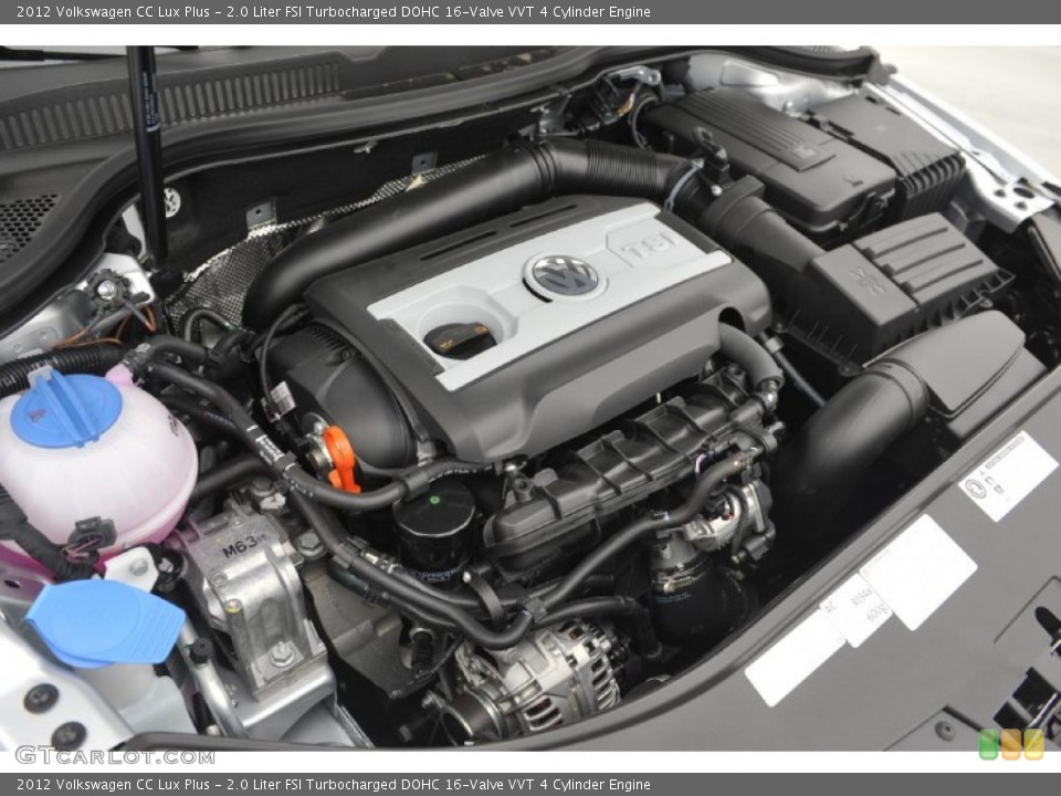 2.0 Liter FSI Turbocharged DOHC 16-Valve VVT 4 Cylinder Engine for the 2012 Volkswagen CC #60245252