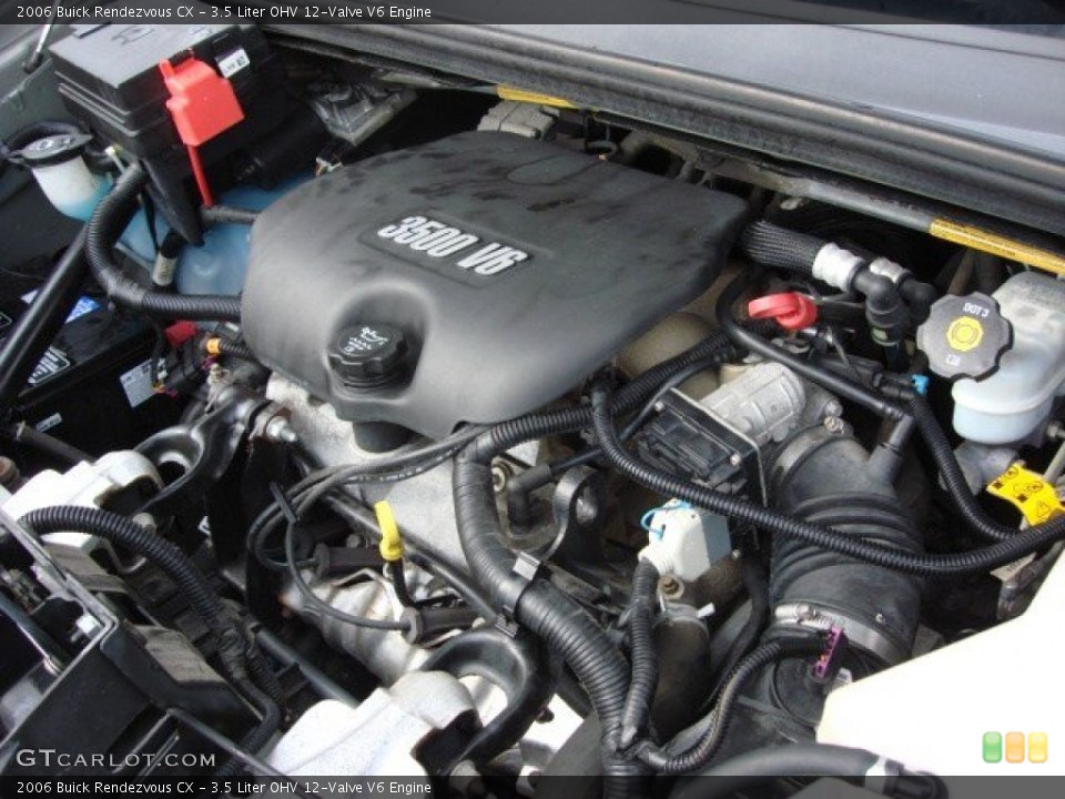 3.5 Liter OHV 12-Valve V6 Engine for the 2006 Buick Rendezvous #60252566
