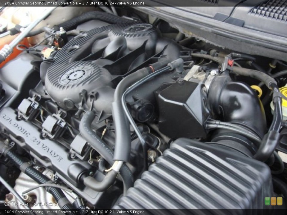 2.7 Liter DOHC 24-Valve V6 Engine for the 2004 Chrysler Sebring #60252947