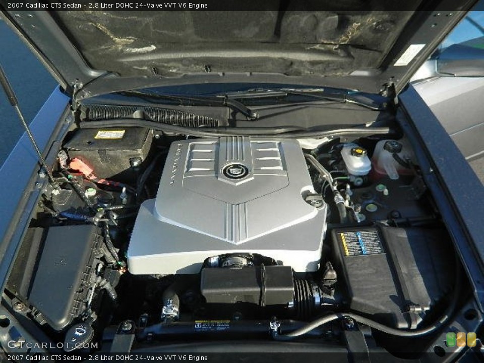 2.8 Liter DOHC 24-Valve VVT V6 Engine for the 2007 Cadillac CTS #60258326