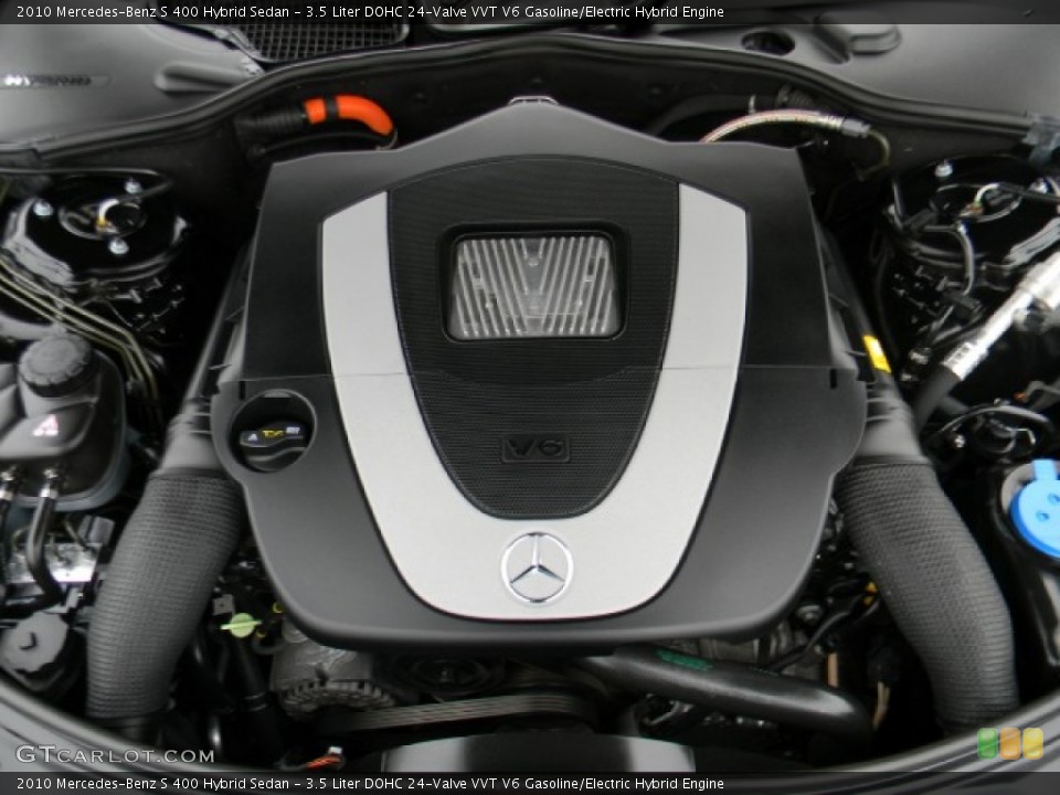 3.5 Liter DOHC 24-Valve VVT V6 Gasoline/Electric Hybrid Engine for the 2010 Mercedes-Benz S #60263168