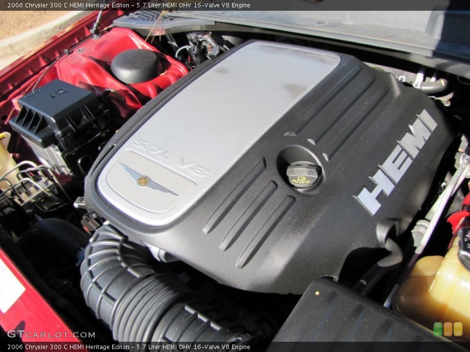 5.7 Liter HEMI OHV 16-Valve V8 Engine for the 2006 Chrysler 300 #60265451