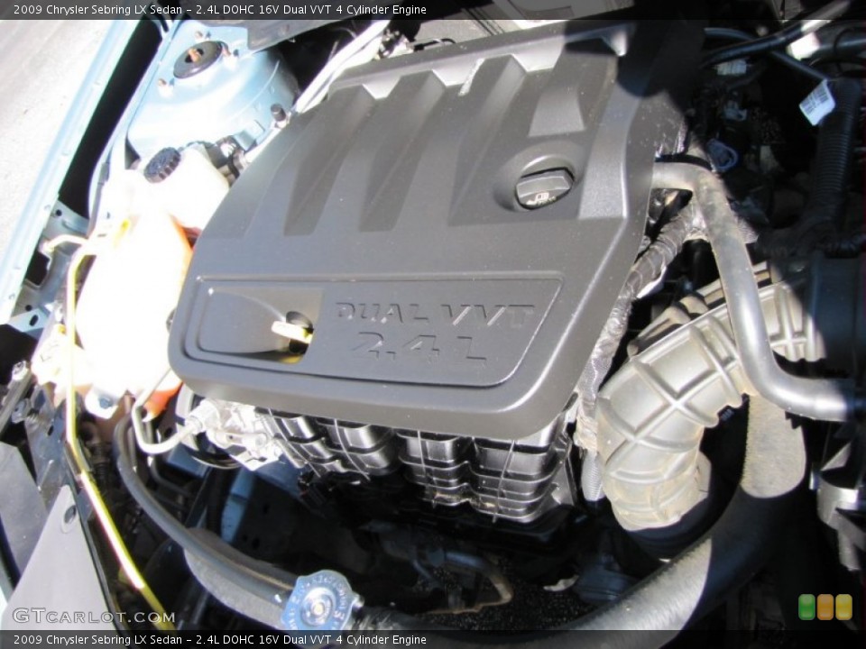 2.4L DOHC 16V Dual VVT 4 Cylinder Engine for the 2009 Chrysler Sebring #60265571