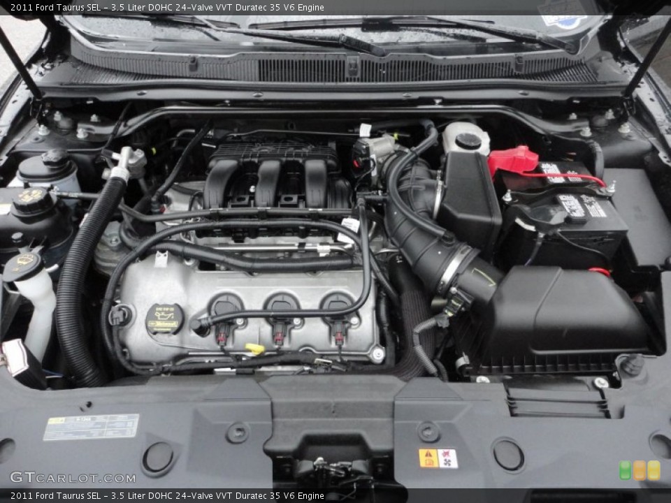 3.5 Liter DOHC 24-Valve VVT Duratec 35 V6 Engine for the 2011 Ford Taurus #60273479