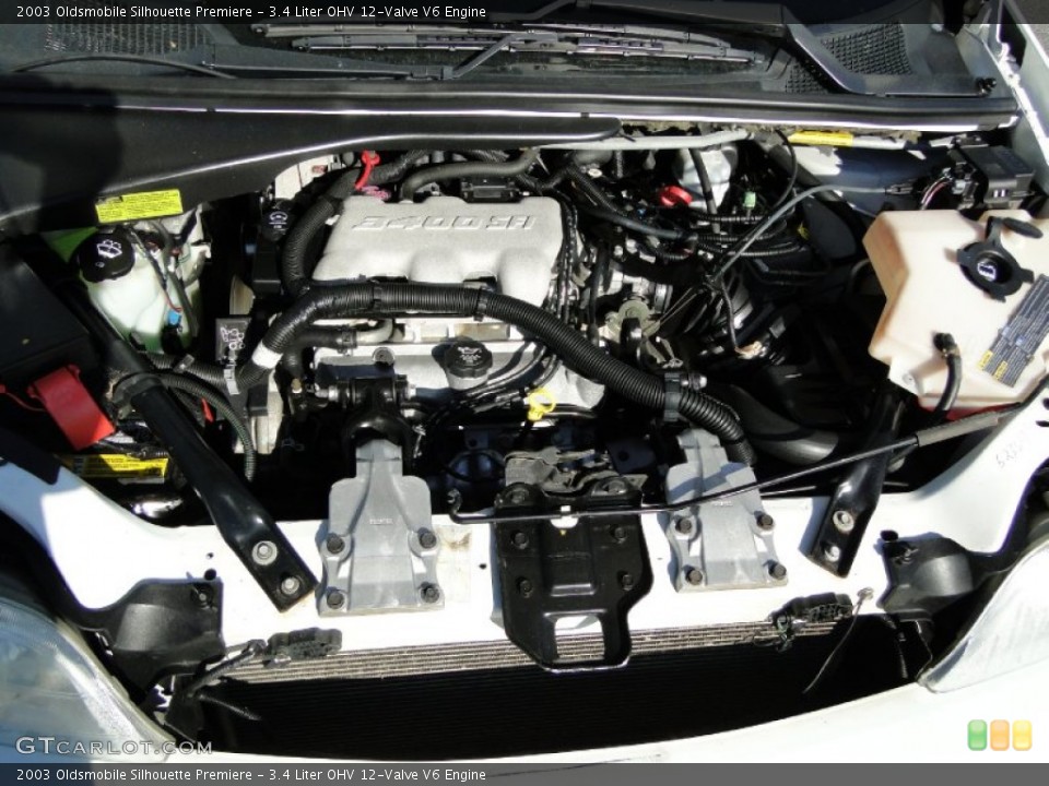 3.4 Liter OHV 12-Valve V6 Engine for the 2003 Oldsmobile Silhouette #60286745