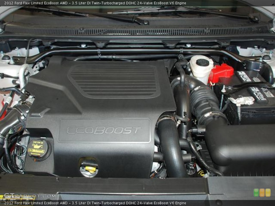 3.5 Liter DI Twin-Turbocharged DOHC 24-Valve EcoBoost V6 2012 Ford Flex Engine