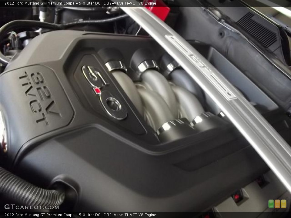 5.0 Liter DOHC 32-Valve Ti-VCT V8 Engine for the 2012 Ford Mustang #60291677