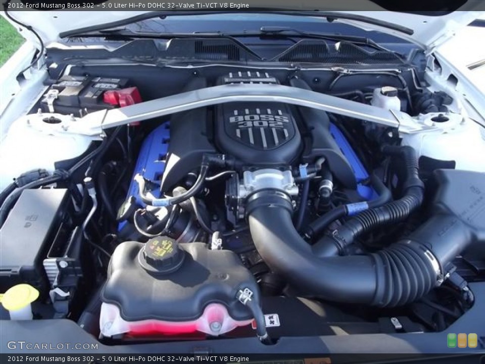 5.0 Liter Hi-Po DOHC 32-Valve Ti-VCT V8 Engine for the 2012 Ford Mustang #60292163