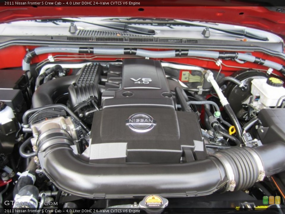 4.0 Liter DOHC 24-Valve CVTCS V6 Engine for the 2011 Nissan Frontier #60292529