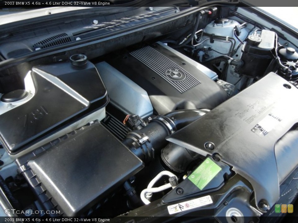 4.6 Liter DOHC 32-Valve V8 Engine for the 2003 BMW X5 #60297825