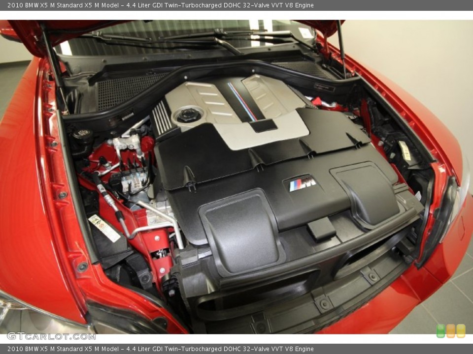 4.4 Liter GDI Twin-Turbocharged DOHC 32-Valve VVT V8 Engine for the 2010 BMW X5 M #60300329
