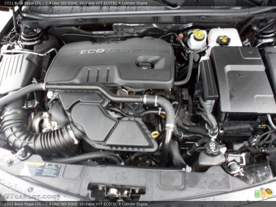 2.4 Liter SIDI DOHC 16-Valve VVT ECOTEC 4 Cylinder Engine for the 2011 Buick Regal #60302643