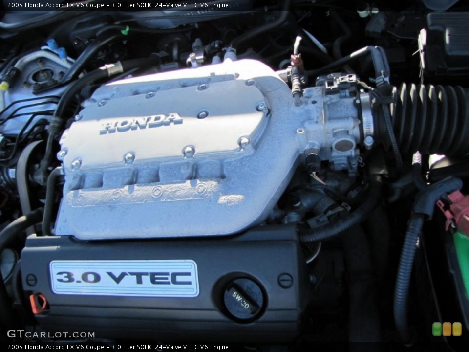 3.0 Liter SOHC 24-Valve VTEC V6 Engine for the 2005 Honda Accord #60304526