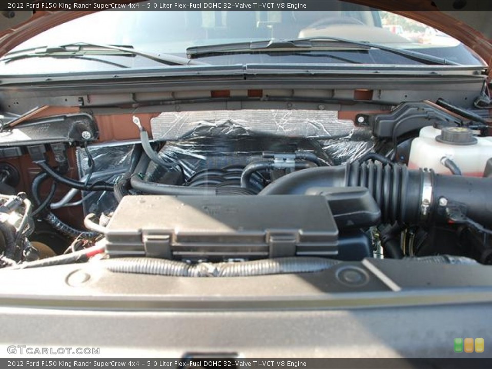 5.0 Liter Flex-Fuel DOHC 32-Valve Ti-VCT V8 Engine for the 2012 Ford F150 #60319274
